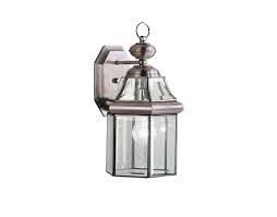 3 Light 15 Outdoor Wall Fixture In Antique Pewter Embassy Row Collection Kichler Lightin Outdoor Wall Lighting Kichler Lighting Pendant Outdoor Wall Lamps