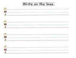 All kinds of printable specialty paper for writing and math. Primary Lined Paper With Picture Worksheets Teaching Resources Tpt
