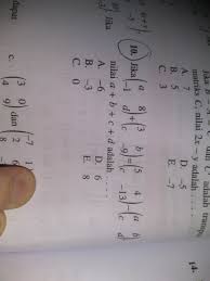 Kunci jawaban lks intan pariwara ku. Soal Matriks Matematika Peminatan Kelas 11 Brainly Co Id