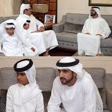 Hhshkmohd Faz3 خلال استقبال صاحب السمو الشيخ تميم بن حمد آل ثاني أمير دولة قطر الشقيقة في دبي ظهر اليوم 2016 03 30 دبي فزاع Principe