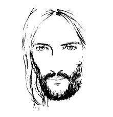 Black And White Face Drawing Outline Drawing Jesus Outline 258 Drawing Group Fepaex Org Jesus Drawings Jesus Painting Jesus Sketch