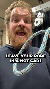 Have you ever wondered if leaving your rope in hot car will damage it?, The  Douglas Country, CO Search and Rescue team, like many teams, stores rope in  their rescue rigs so they can be ready to ...