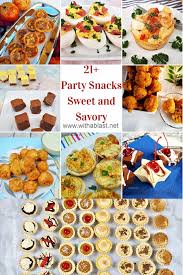 Great for after school, it's really quick to make and filling enough to hold the kids until dinner. 21 Party Snacks Sweet And Savory