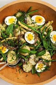 French Potato And Green Bean Salad Recipe Recipe French Potatoes Bean Salad Recipes Green Bean Recipes