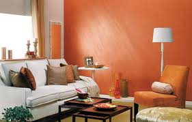Wall Colour Combination Orange Living Room Paint Interior Interior Paint Colors
