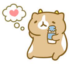 Honey Cat By Mitchiri Neko Line Creators Stickers Neko Line Sticker Cat Stickers