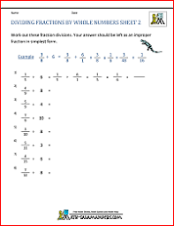 To find the reciprocal of a whole number, write the whole number as a fraction by placing it over 1. Dividing Fractions By Whole Numbers