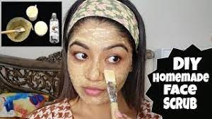 Eliminating facial hair with natural ingredients has a calming effect and can help keep your skin healthy, as ingredients are packed with vitamins and antioxidants. Diy Homemade Face Scrub And Facial Hair Removal Mask Makeup Maniac By Linda Youtube