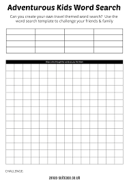 That way, if you need to come back and change settings, you can paste the words into the blank by pressing ctrl+v. Free Word Search Games For Kids Including Blank Template