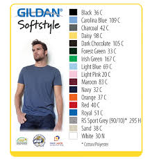 Gildan Cotton Roundneck T Shirt Orangebox