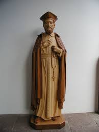 Memoria di san filippo neri, sacerdote, che, adoperandosi per allontanare i giovani dal male, fondò a roma un oratorio, nel quale si eseguivano letture spirituali, canti e opere di carità; Wooden Statue Of St Philip Ferdinand Stuflesser 1875