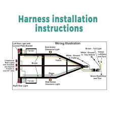 You can download all the image about home and design for free. Four Wire Trailer Harness Schematic