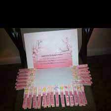 Baby Shower Clothespin Game Baby Shower Funny Baby Shower Games Baby Shower Prizes
