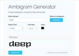 Generador de letras para tatuajes. 10 Free Ambigram Generators Online 2021 Creative Example Designs