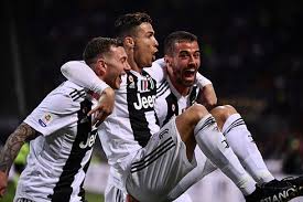 Juventus added another 3 points to their serie a campaign, but the highlights of the evening go straight to cristiano ronaldo, who finally scored his first goals in italy. Inter 1 1 Juventus Ronaldo Rescued A Point In The Derby D Italia