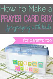 Thimblepress prayer cards, 36 double sided prayer & scripture cards, gift boxed, 4x6 inch. How To Make A Prayer Card Box For Praying With Your Kids The Purposeful Mom
