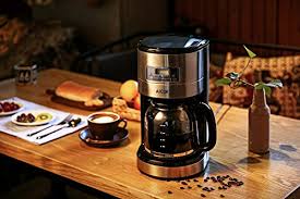 Wake up to hot coffee! Coffee Maker Coffee Machines Aicok 12 Cup Coffee Maker Coffee Maker Programmable Coffeemaker Coffee Pot Coffee Filter Drip Coffee Maker 24 Hours Programmable Setting Quiet Coffee Maker Bazaar Kitchen