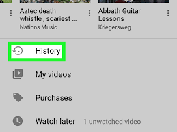 To clear search history for your account, tap on your profile picture settings history & privacy and. How To View Your Youtube History On Android 3 Steps