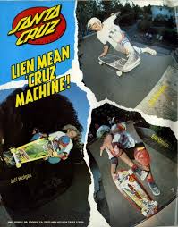 Santa Cruz Ad Skateboard Photography Old School Skateboards Skateboards
