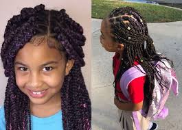 You might have been considering creating the same sort of cornrow braids we have already mentioned creating cornrow braided hairstyles for black girls out of your little girl's hair! 15 Lovely Box Braids Hairstyles For Little Girls To Rock
