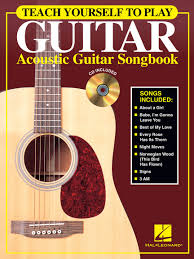 Each of these songs focuses on different styles and techniques. Teach Yourself To Play Guitar Acoustic Guitar Songbook Hal Leonard Online