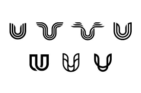 Find & download free graphic resources for letter u. U Letter Logo Bundle Monogram Set Letter Logo Lettering Letter Logo Design