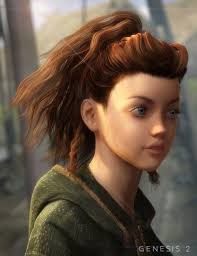 Colors for Viking Female Hair ⋆ Freebies Daz 3D