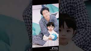 He looks like kwangmin his twin. Lisa And Jungkook Baby Just For Fun Youtube