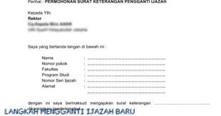 Klik menu registrasi kewarganegaraan seperti pada gambar berikut ini. Surat Keterangan Kehilangan Ijazah Dari Sekolah Bagi Contoh Surat