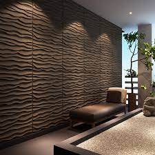 3d pvc panels are ideal decorative material for interior wall decoration. 3d Wall Panels Plant Fiber Wave Tiles Brick Wallpaper For Wall Decoration Board Pack Of 6 Tiles 32 Sq Ft Wall Stickers Aliexpress