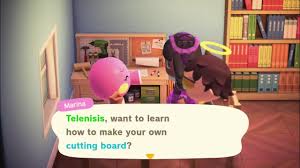 When Acnh Player Get The Cutting Board Youtube