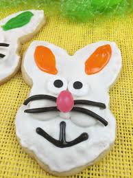 Just in case you're wondering, i am totally aware that easter is over. Bunny Face Sugar Cookie Recipe Kat Balog