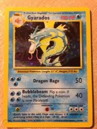 Each card has the collection number in the first run of each set of wizards of the coast had a 1st edition symbol printed on them. Base Set 6 102 By Wizards Of The Coast Pokemon Card English Holo Gyarados