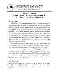 Panitia peringatan hari besar islam (phbi). Doc Proposal Isra Miraj Tpa Baabussalaam Surabaya Academia Edu