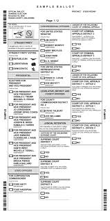 Ballot papers are used for unanimous voting purposes with an organization. Sample Ballot Tulsaworld Com