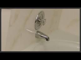 To install a bathtub spout with diverter. How To Replace A Bathtub Diverter Spout Youtube