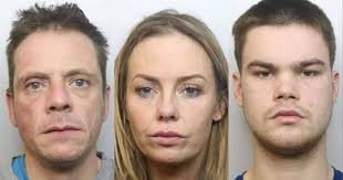 Gang who threatened to firebomb family home banged up