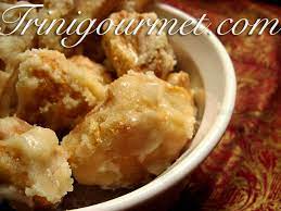 Kurma Is One Of My Favourite Trinidadian Snacks Fried Mouthfuls Of Spiced Dough In A Sugary Glaze They Can Be Foun Kurma Recipe Recipes Trinidad Kurma Recipe