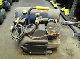 We have the emglo air compressor parts you need including compressor fans, pumps, tanks, and more. West Auctions Auction First Auction Of Mayta Jensen Inc General Building Contractor In San Francisco Ca Item Emglo Air Mate Air Compressor