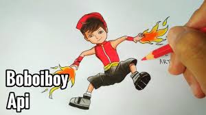 Mewarnai alfabet bersama boboiboy kreasi warna. Gambar Mewarnai Boboiboy Solar Sketsa Boboiboy Blaze Download Kumpulan Gambar