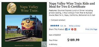 Napa Valley Wine Train Costco Discount Worth It Napa Valley Wine Train Wine Train Napa Valley