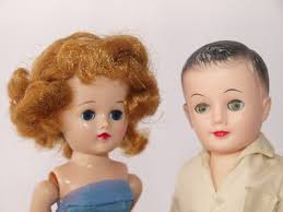 Jill and Jeff Dolls by Vogue in original Jill Box