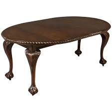 Antique Dining Table Four Six Seat Edwardian English Mahogany Antique Dining Tables Dining Table Vintage Dining Room Table