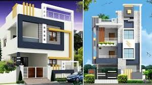 Introducing indian modern house exterior elevation with shop in15' by er sameer khan. Best 40 Elevation Designs For 2 Floor House Double Floor House Elevation In India Youtube