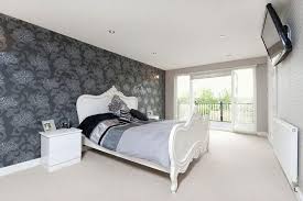 Black And Grey Wallpaper For Bedroom Wallpaper Feature Grey Wallpaper For Walls Grey Wallpaper Bedroom Wallpaper Bedroom