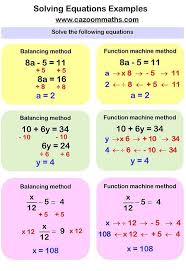 Solving Equations Worksheets Cazoom Maths Worksheets In 2020 Algebra Worksheets Teaching Math Solving Linear Equations