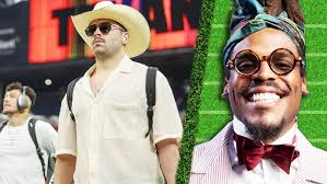 Cam Newton reacts to Baker Mayfield's "Cowboy" Fit