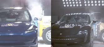 There's less to choose between the porsche taycan and the tesla model s in the performance stakes, though. Tesla Model 3 Wins Over Porsche Taycan In Euro Ncap Crash Safety Scores