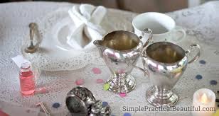 Clean Silver Without Polish Simple Practical Beautiful How To Clean Silver Silver Tea Set Silver Candlesticks