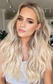 A feathered long blonde hairstyle is another example of a good hair color for women over 50. 34 Best Blonde Hair Color Ideas For You To Try Blonde Beach Waves